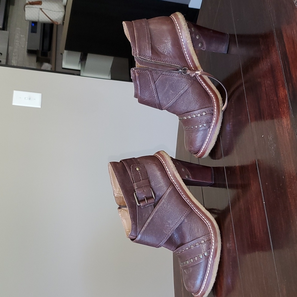 Anthropology Schuler and son boots.